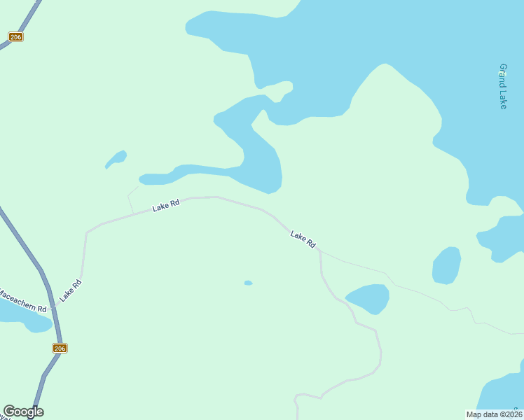 map of restaurants, bars, coffee shops, grocery stores, and more near 225 Lake Road in West Arichat