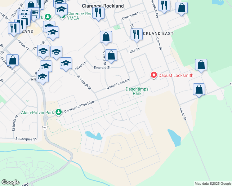 Docteur Corbeil Boulevard, ClarenceRockland ON Walk Score