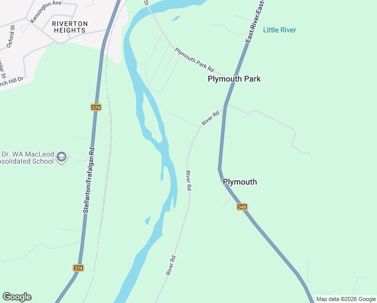 map of restaurants, bars, coffee shops, grocery stores, and more near 2281 River Road in Eureka