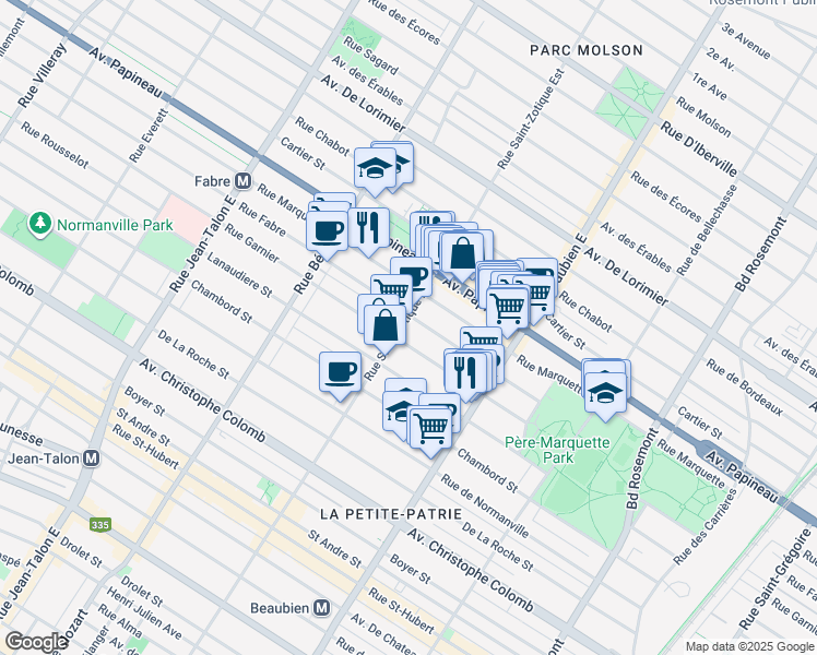 1480 Rue Saint Zotique Est, Montréal QC Walk Score