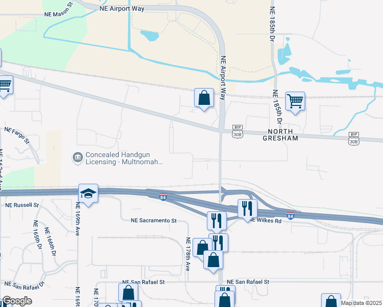 map of restaurants, bars, coffee shops, grocery stores, and more near US Highway Bancorp Columbia Center Terrace in Portland