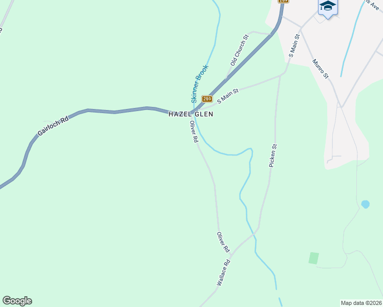 map of restaurants, bars, coffee shops, grocery stores, and more near 143 Oliver Road in Westville