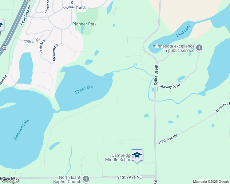 map of restaurants, bars, coffee shops, grocery stores, and more near 31754 Taconite Street in Cambridge
