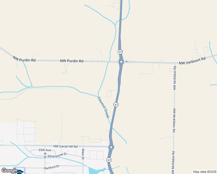 map of restaurants, bars, coffee shops, grocery stores, and more near 3397 Oregon 47 in Forest Grove