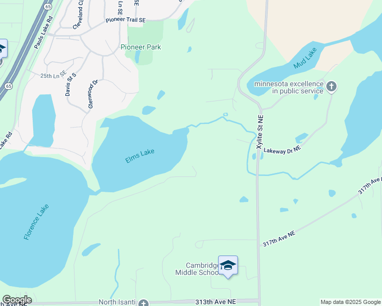 map of restaurants, bars, coffee shops, grocery stores, and more near 31754 Taconite Street in Cambridge