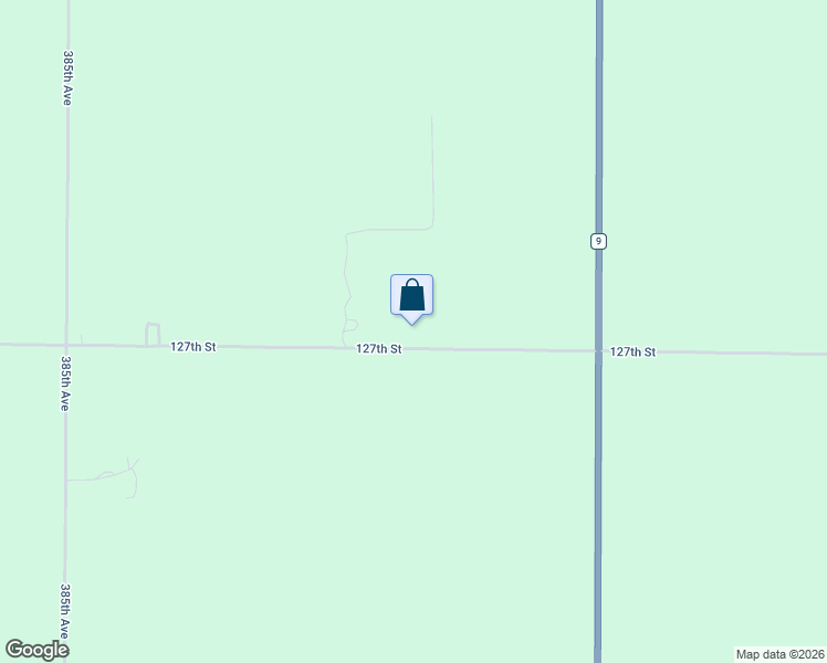 map of restaurants, bars, coffee shops, grocery stores, and more near 38560 127th Street in Aberdeen