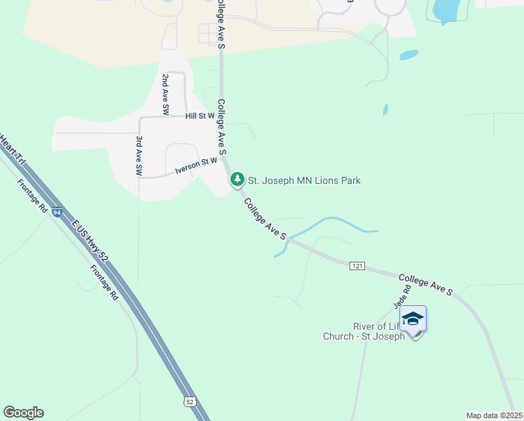 map of restaurants, bars, coffee shops, grocery stores, and more near 209 Keystone Court in Saint Joseph