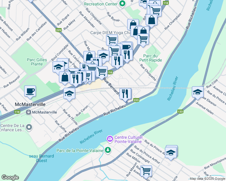 118 Rue Bernard Pilon, McMasterville QC Walk Score