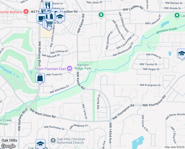 map of restaurants, bars, coffee shops, grocery stores, and more near in Portland