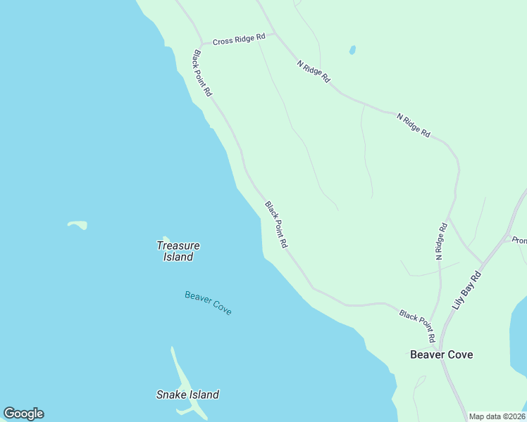 map of restaurants, bars, coffee shops, grocery stores, and more near 378 Black Point Road in Beaver Cove