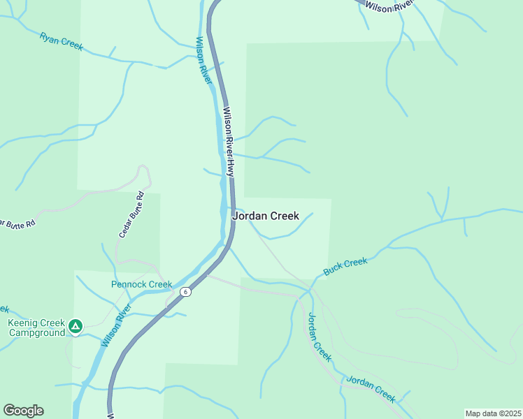 map of restaurants, bars, coffee shops, grocery stores, and more near 36405 Wilson River Highway in Tillamook