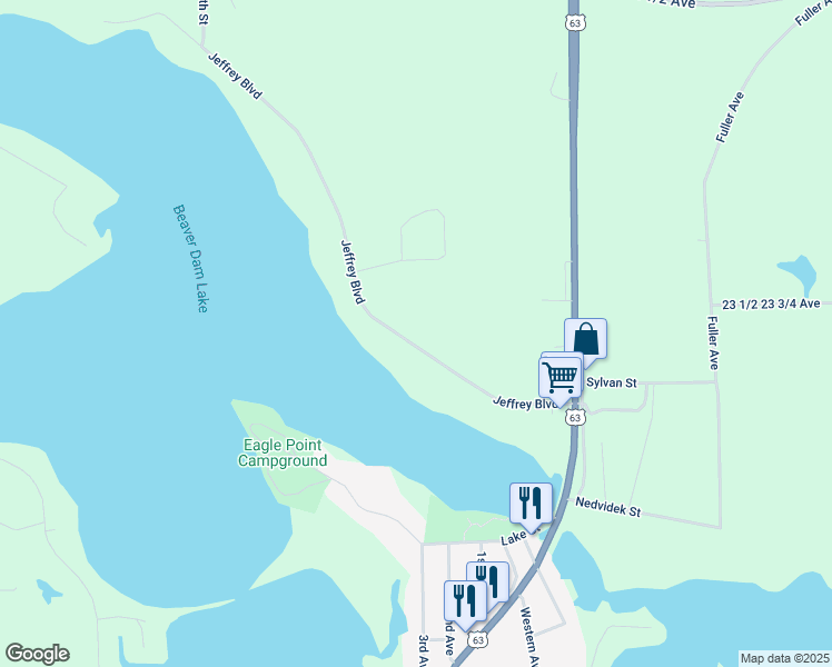 map of restaurants, bars, coffee shops, grocery stores, and more near 1230 Jeffrey Boulevard in Cumberland