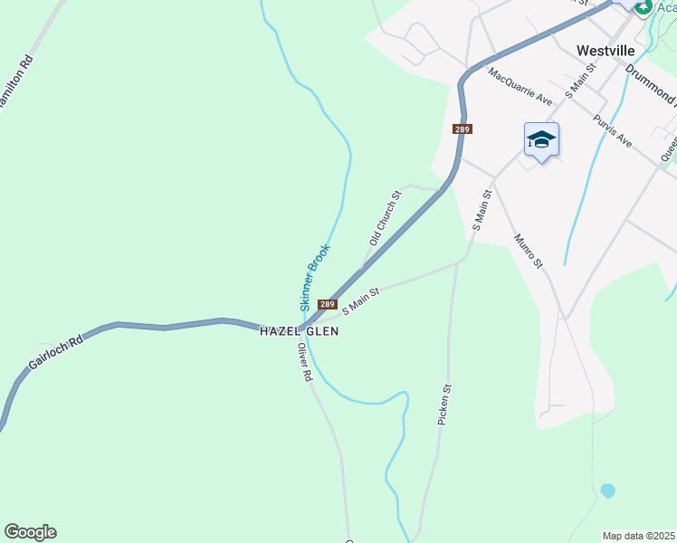 map of restaurants, bars, coffee shops, grocery stores, and more near 2450 Church Street in Westville