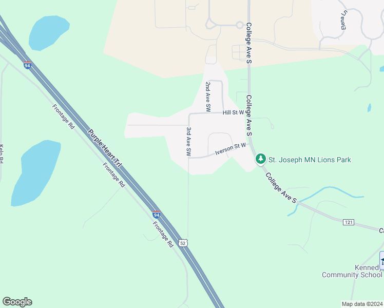 map of restaurants, bars, coffee shops, grocery stores, and more near 213 Iverson Street West in Saint Joseph