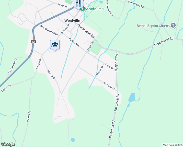 map of restaurants, bars, coffee shops, grocery stores, and more near 1792 Victoria Street in Westville