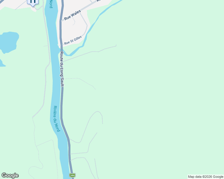 map of restaurants, bars, coffee shops, grocery stores, and more near 1 Chemin de la Montagne in Saint-André-d'Argenteuil