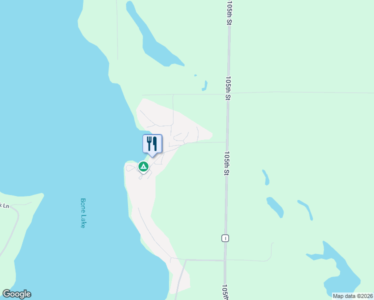 map of restaurants, bars, coffee shops, grocery stores, and more near 1058 238th Avenue in Luck