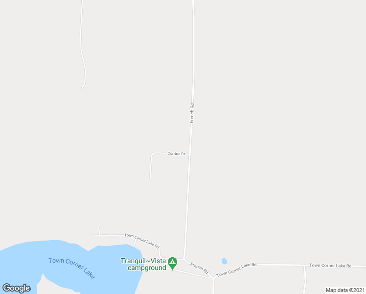 map of restaurants, bars, coffee shops, grocery stores, and more near N16399 French Road in Pembine