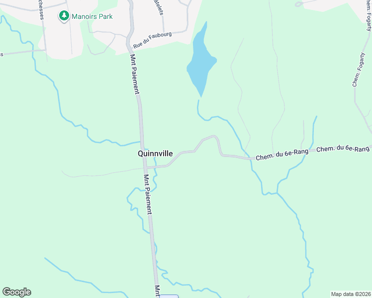map of restaurants, bars, coffee shops, grocery stores, and more near 127 Chemin du 6e-Rang in Val-des-Monts