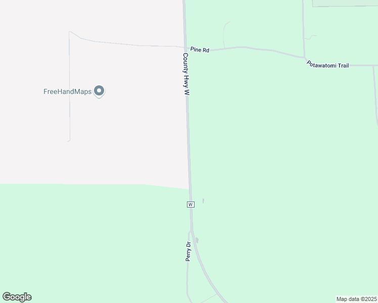 map of restaurants, bars, coffee shops, grocery stores, and more near 1777 County Highway W. in Crandon