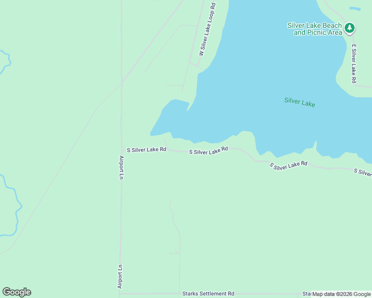 map of restaurants, bars, coffee shops, grocery stores, and more near 5674 South Silver Lake Road in Laona