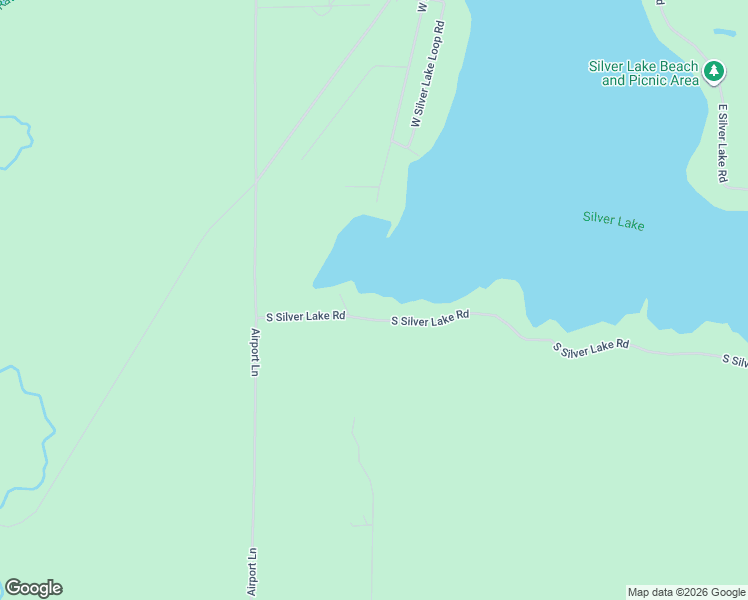 map of restaurants, bars, coffee shops, grocery stores, and more near 5674 South Silver Lake Road in Laona