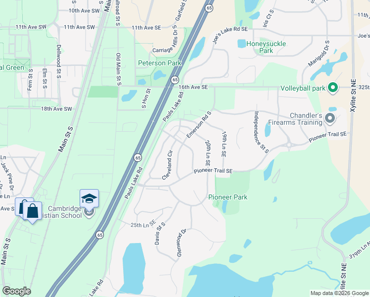 map of restaurants, bars, coffee shops, grocery stores, and more near 2000 Fillmore Street South in Cambridge