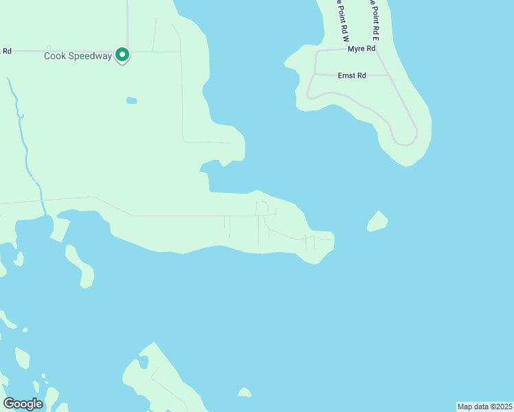 map of restaurants, bars, coffee shops, grocery stores, and more near 10174 Camp Rice Point Road in Tomahawk