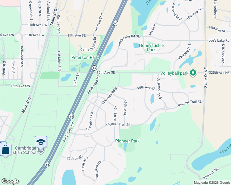 map of restaurants, bars, coffee shops, grocery stores, and more near 1800 Garfield Street South in Cambridge