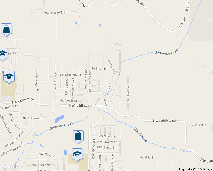 map of restaurants, bars, coffee shops, grocery stores, and more near 12787 NW Kyla Ln in Portland