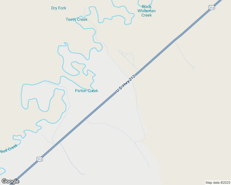 map of restaurants, bars, coffee shops, grocery stores, and more near U.S. 212 in Busby