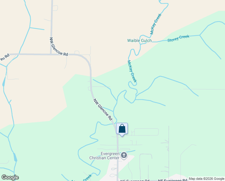 map of restaurants, bars, coffee shops, grocery stores, and more near 5440 Northwest Glencoe Road in Hillsboro