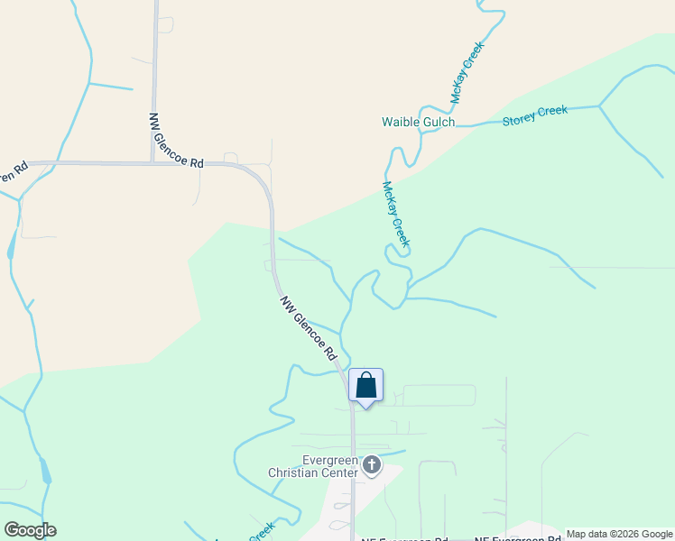 map of restaurants, bars, coffee shops, grocery stores, and more near 5440 Northwest Glencoe Road in Hillsboro