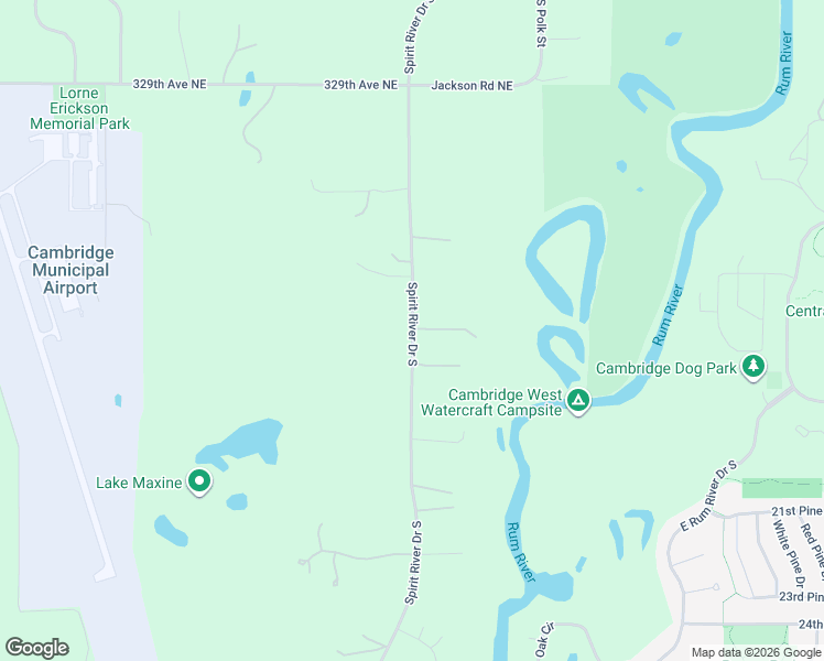 map of restaurants, bars, coffee shops, grocery stores, and more near 32536 Jackson Road Northeast in Cambridge