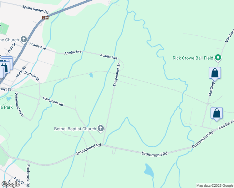 map of restaurants, bars, coffee shops, grocery stores, and more near 1811 Temperance Street in Westville