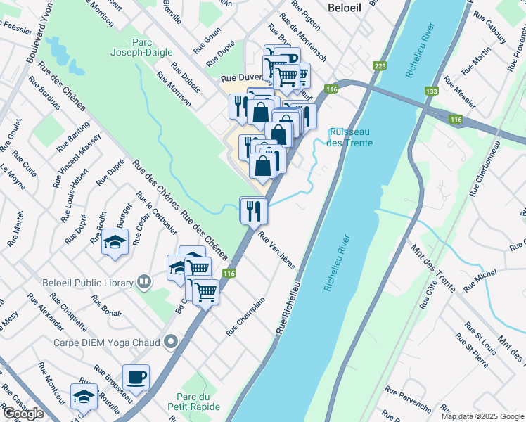 495 Boulevard SirWilfridLaurier, Beloeil QC Walk Score