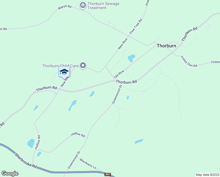 map of restaurants, bars, coffee shops, grocery stores, and more near 19 Ash Road in Thorburn