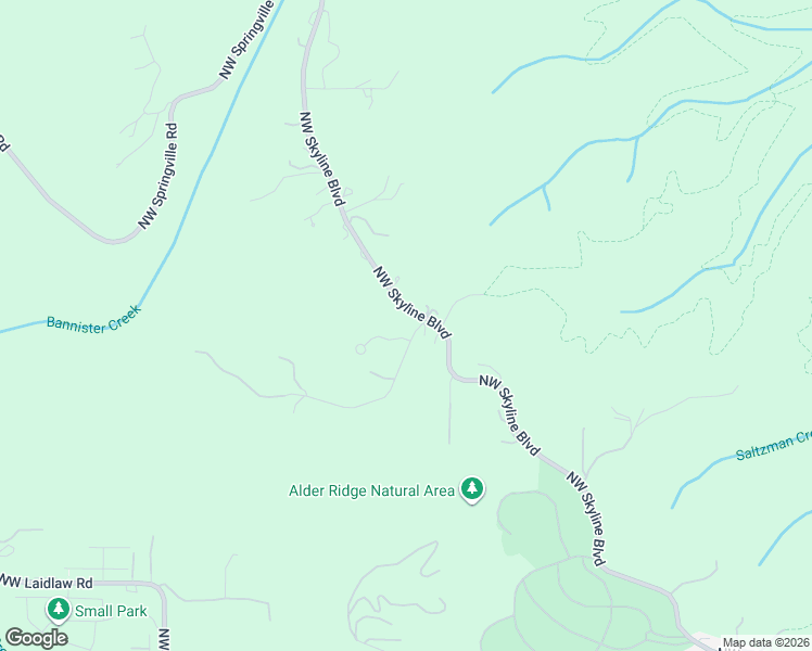 map of restaurants, bars, coffee shops, grocery stores, and more near 5327 Northwest Rubicon Lane in Portland