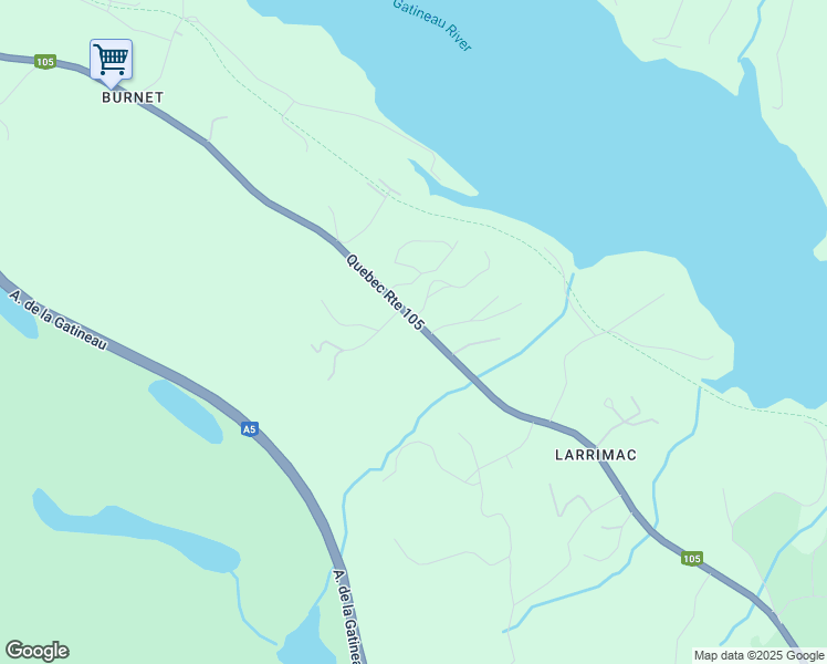 map of restaurants, bars, coffee shops, grocery stores, and more near 1247 Route 105 in Chelsea