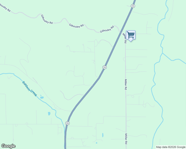 map of restaurants, bars, coffee shops, grocery stores, and more near 5720 Oregon Road in Mount Hood