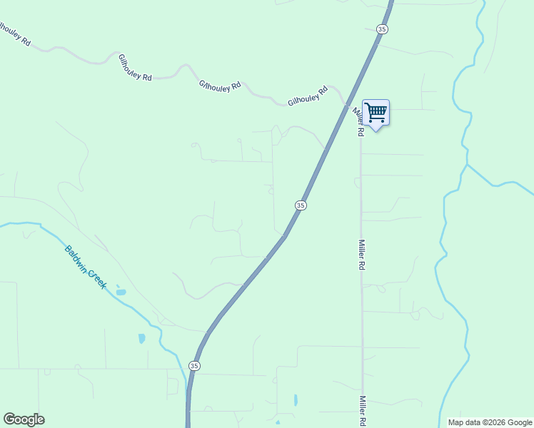 map of restaurants, bars, coffee shops, grocery stores, and more near 5720 Oregon Road in Mount Hood