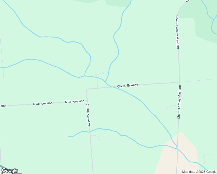 map of restaurants, bars, coffee shops, grocery stores, and more near 326 Chemin Bradley in Luskville