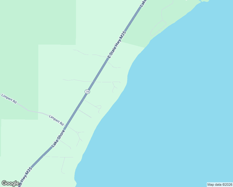 map of restaurants, bars, coffee shops, grocery stores, and more near 490-524 Lake Shore in Bark River