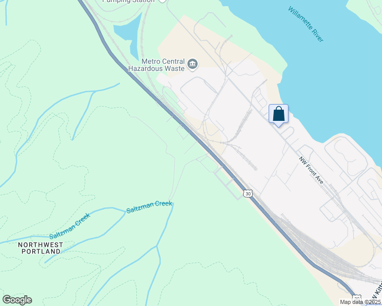 map of restaurants, bars, coffee shops, grocery stores, and more near 5920 Northwest Saltzman Road in Portland