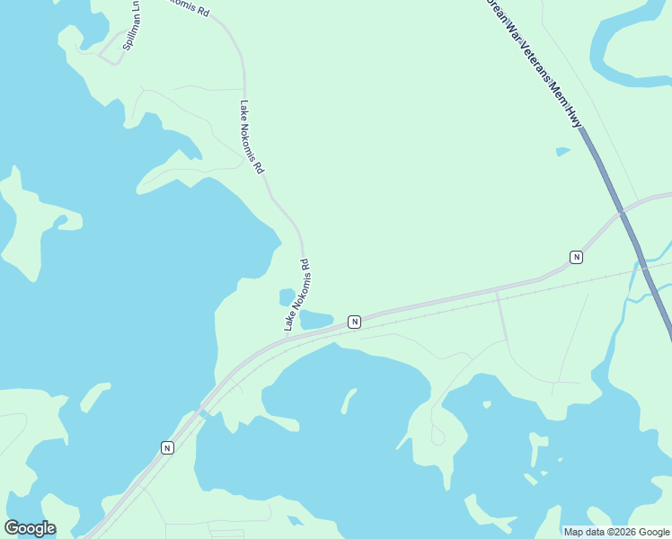 map of restaurants, bars, coffee shops, grocery stores, and more near 2056 Lake Nokomis Road in Tomahawk