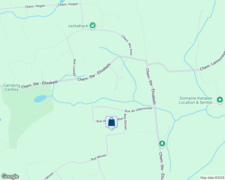 map of restaurants, bars, coffee shops, grocery stores, and more near in Cantley