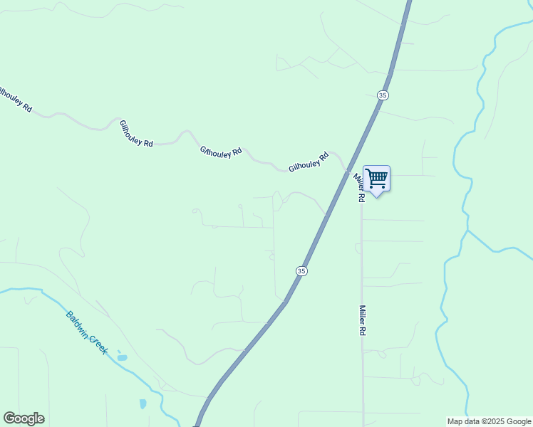 map of restaurants, bars, coffee shops, grocery stores, and more near 5620 Oregon Road in Mount Hood