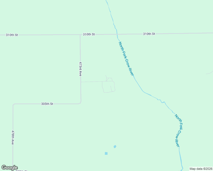 map of restaurants, bars, coffee shops, grocery stores, and more near 30654 473rd Avenue in Brooten