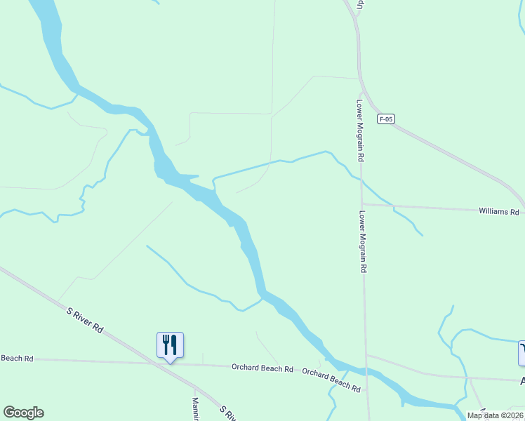 map of restaurants, bars, coffee shops, grocery stores, and more near 7855 North Black River Road in Cheboygan