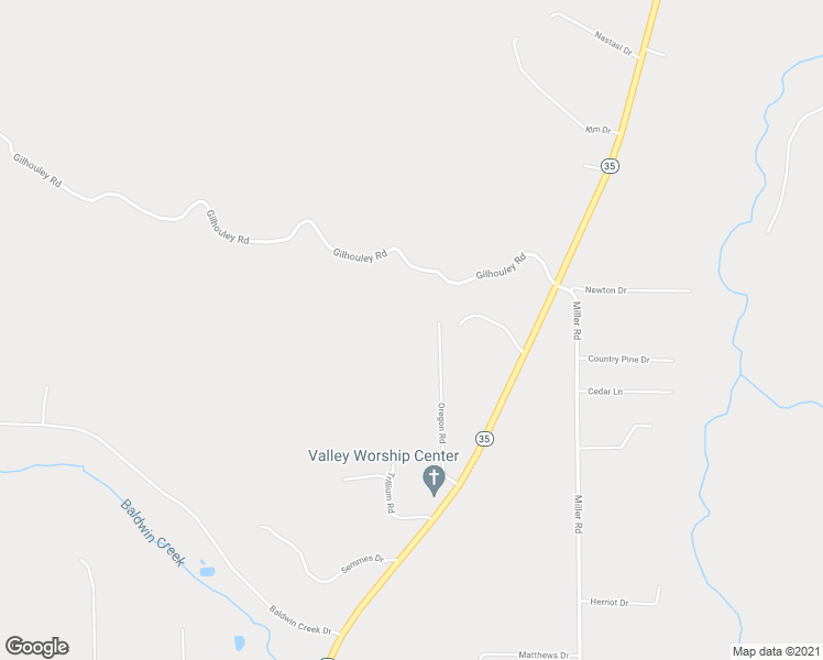 map of restaurants, bars, coffee shops, grocery stores, and more near 5610 Oregon Road in Mount Hood